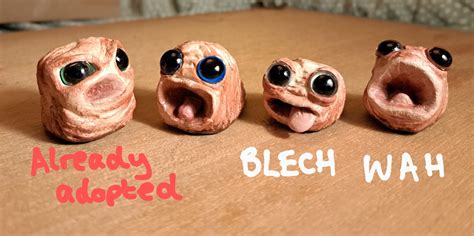 Screaming Worms Hand Made Clay Worm Decorations Etsy Uk