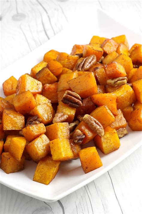 Roasted Brown Sugar Pecan Butternut Squash The Toasty Kitchen
