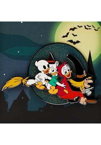 Huey Dewey And Louie Loungefly And Disney Halloween Pin
