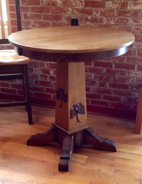 Custom Made Irish Pub Table By Jb Madison Furniture Company