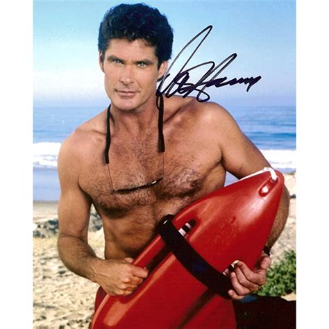 David Hasselhoff Autographed 8x10 Photo Baywatch