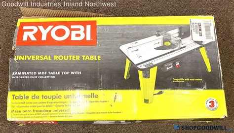 Ryobi Universal Router Table Puo