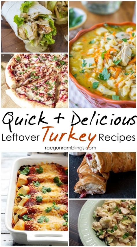 20 easy leftover turkey recipes rae gun ramblings