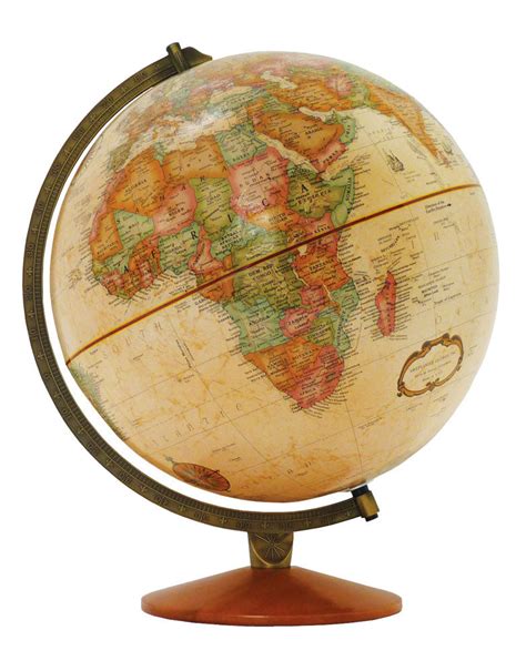 Buy The Swansea Antique 30cm Globe By Replogle The Chart And Map Shop