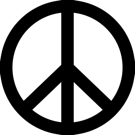 Símbolo Da Paz Gráfico Vetorial Grátis No Pixabay