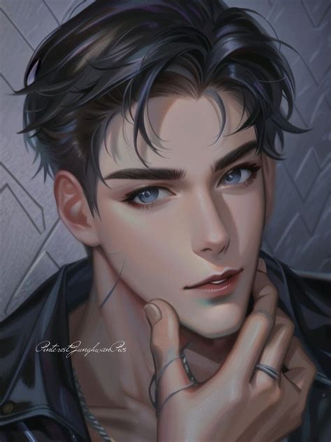 Pin By Nattaphon On Digital Painting In 2023 Cute Anime Guys Anime