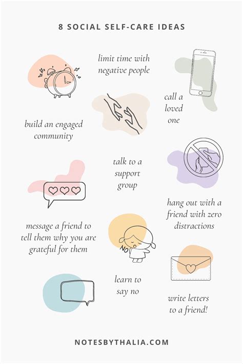 The 8 Pillars Of Self Care For Your Every Need Notes By Thalia