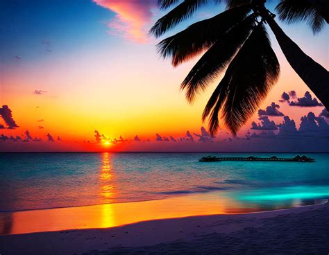 Maldives Sunrise By Nothingismanual On Deviantart