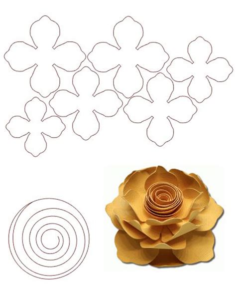 Moldes De Flores Para Imprimir Desenhos Ideias E Como Fazer