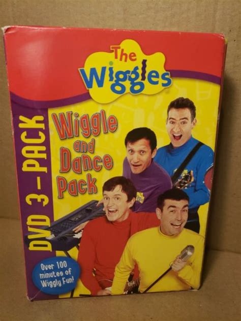 The Wiggles Wiggle And Dance Pack Dvd 2005 3 Disc Set For Sale