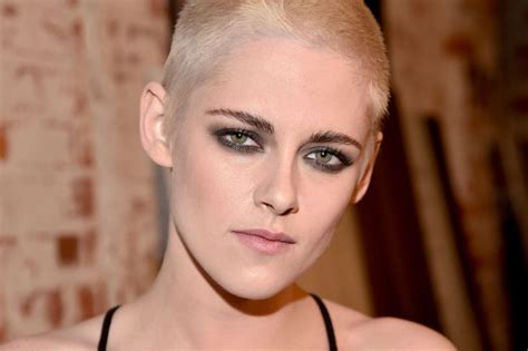 Kristen Stewarts New Haircut Is A Shaved Head