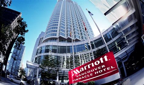 Vancouver Marriott Pinnacle Hotel Vancouver Canadian Affair