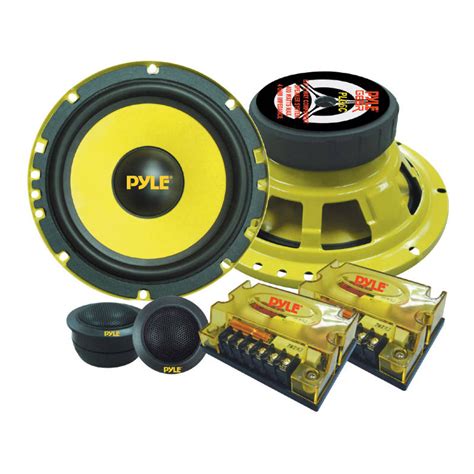 Pyle Plg6c Gear 6 12 400 Watts 2 Way Custom Component System At