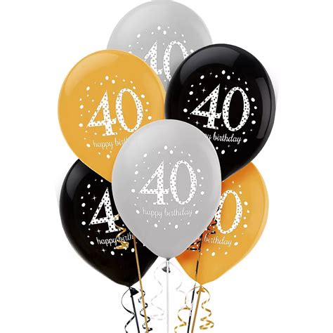 Newest 39 40th Birthday Balloons