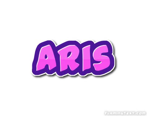 Aris Logo Outil de conception de nom gratuit à partir de texte flambabeant