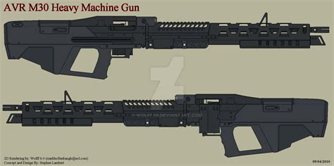 Avatar M30 Machine Gun By Wolff60 On Deviantart