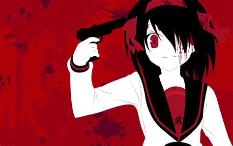 Gun Anime Bloody Anime Pinterest Anime Videogames And Vocaloid