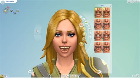 The Sims 4 Get Famous Gold Teeth Scars And Cas Simsvip