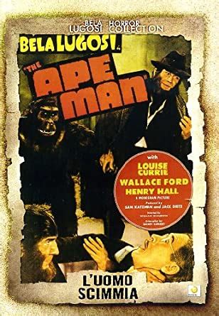 L Uomo Scimmia Italia Dvd Amazon Es Wallace Ford Bela Lugosi