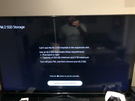 Can Somebody Please Help Tried Installing Ssd For My Ps5 Used The 1tb