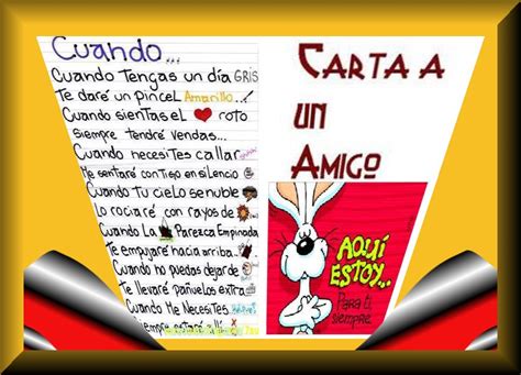 Carta A Un Amigo Todo Para Facebook Imagenes Para Facebook