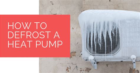 See the adaptive defrost in heat pump mode section for a description of fan operation during defrost. How to Defrost a Heat Pump - Heat Pump Source