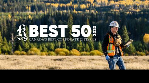 Teck Named To 2023 Best 50 Corporate Citizens In Canada