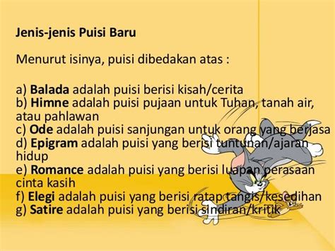 Mengenal Jenisjenis Puisi Baru Dan Contohnya Bahasa Indonesia Kelas 10