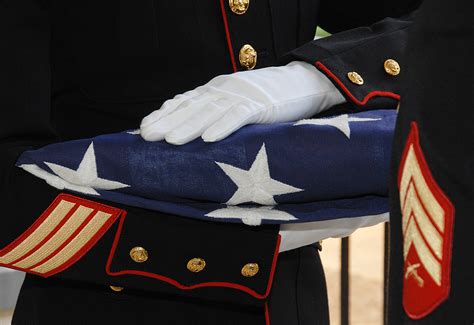 Washington State Man Recovers Fallen Marine Sons Flag