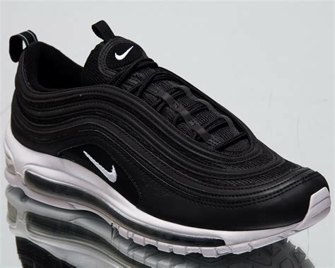 Nike Air Max 97 Mens New Am97 Black White Casual Lifestyle Sneakers