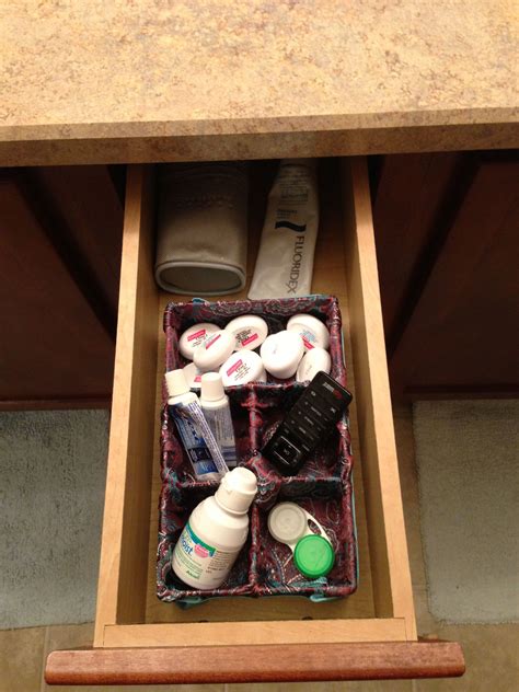 Made by design only at. Bathroom organizer from an old stationary box | Bathroom ...