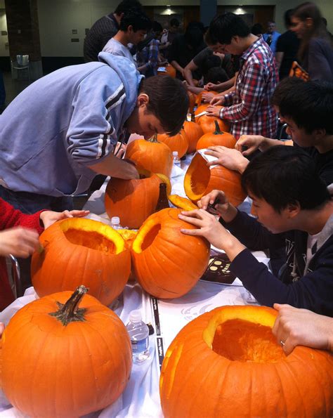 Allen School News Annual Cse Pumpkin Carving T