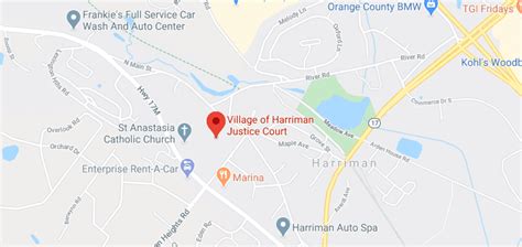 Harriman Village Courtharriman Justice Courtorange County New York