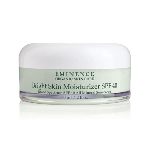 Eminence Bright Skin Moisturizer Lustre Skin Boutique