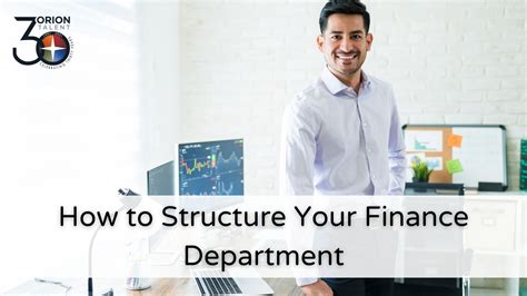 How To Structure Your Finance Department