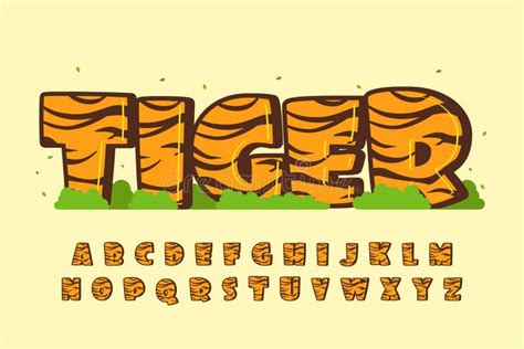 Tiger Alphabet Svg Tiger Svg Tiger Font Svg Letters Svg Tyello Com