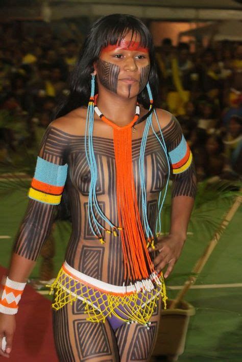 Best Kayapo Faces Images On Pinterest Culture Native Americans