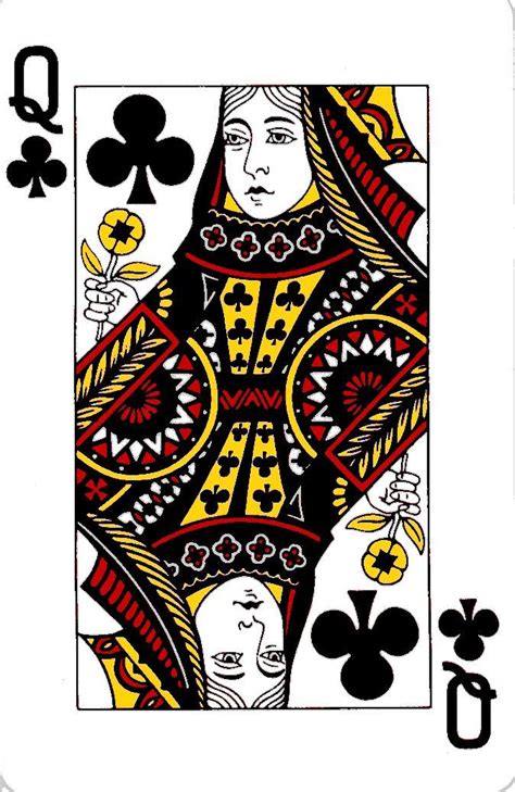 Pictures Of Queen Card Spade Rock Cafe Playing Cards Art Playing