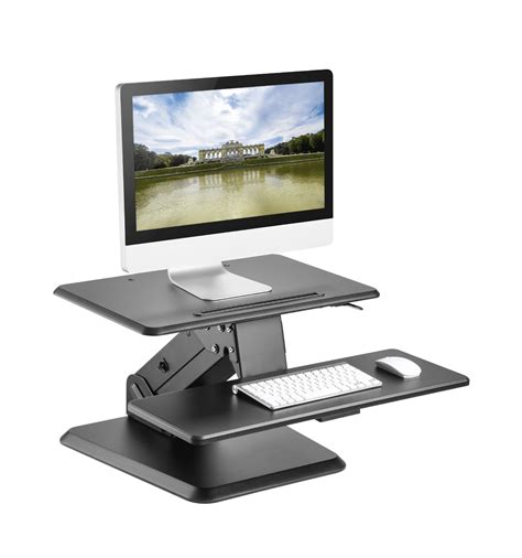 Stand Up Desk Converter 24 Compact Height Adjustable Standing Desk