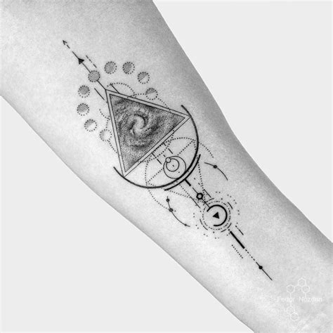 Graphic Designer Tattoo Geometrictattoos Geometric Universe Tattoo