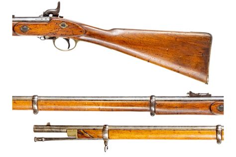 Confederate Marked Pattern 1853 Enfield Rifle Musket By Potts And Hunt