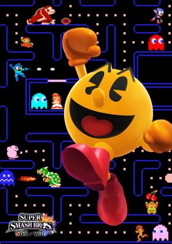 Jkr´s Game World Pac Man Confirmado Como Personaje En El Nuevo Smash