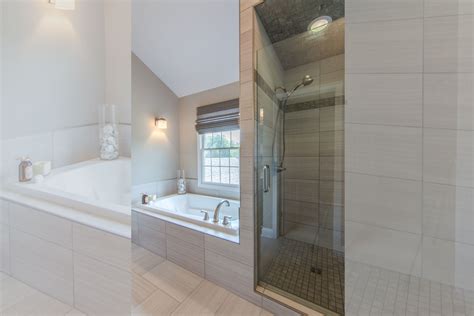 Renovated Master Bath Tub Next To Shower Acm Design Architecture And Interiors
