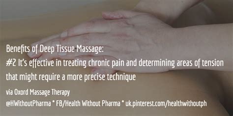 Benefits Of Deep Tissue Massage 2 Of 3 Massage Benefits Massage