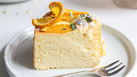 Orange Chiffon Cake Recipe