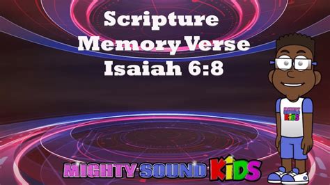 Isaiah 68 Scripture Memory Verse Mighty Sound Kids‬‬‬ Youtube