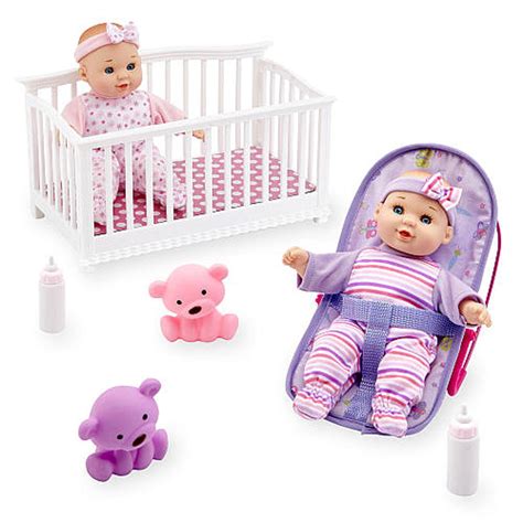 You And Me Mini Twins 8 Inch Deluxe Baby Doll Set T Girl