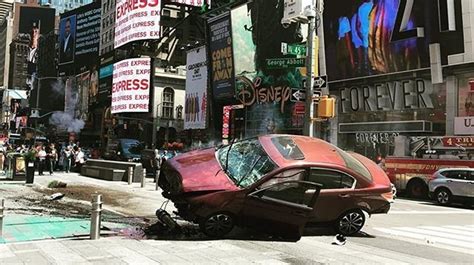Car Runs Down More Than A Dozen Pedestrians In Times Square Killing 1