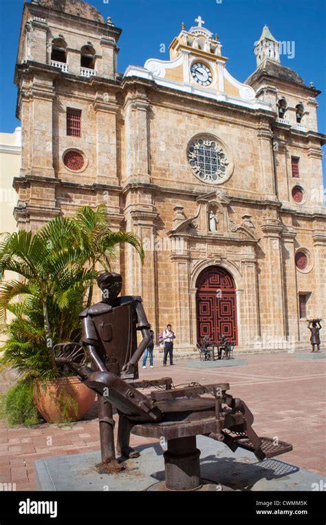 Catedral de San Pedro Claver Cartagena de Indias Colombia Fotografía