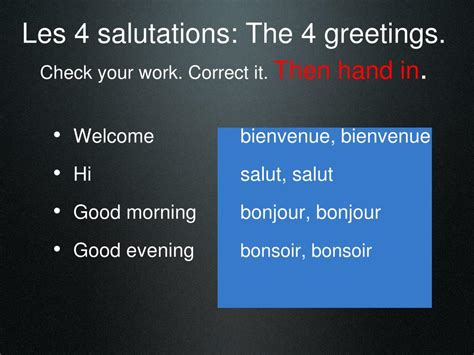 Ppt Salutations Powerpoint Presentation Free Download Id2578390